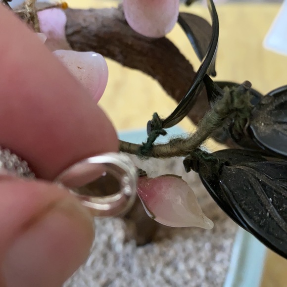 Vintage 925 collectible goddess garnet pendent - Picture 4 of 5